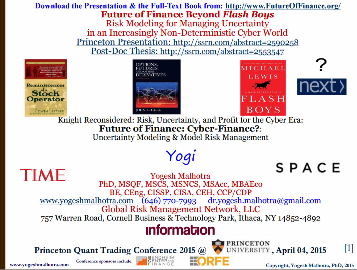 2015 Princeton Quant Trading Conference