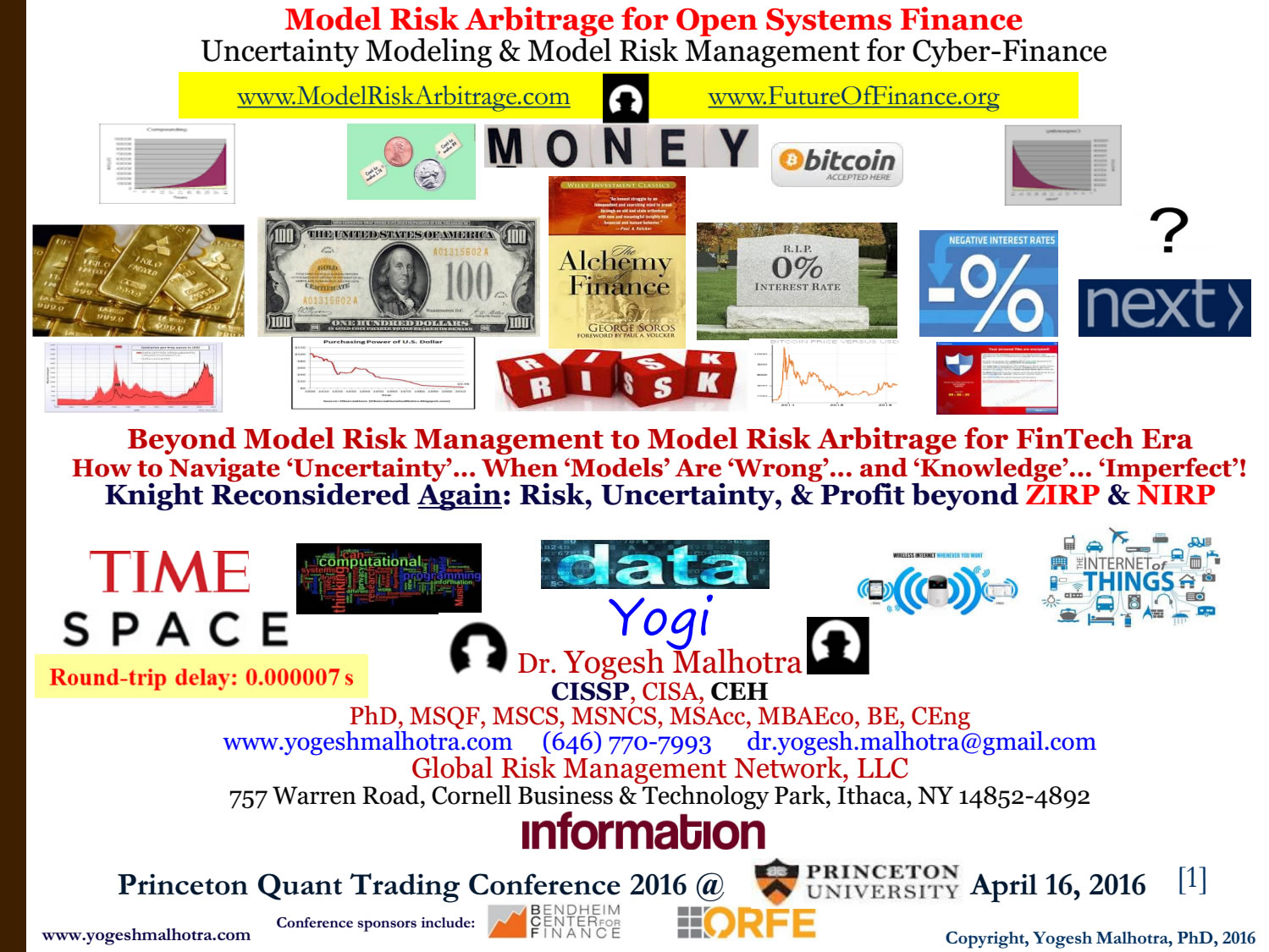 2016 Princeton Quant Trading Conference